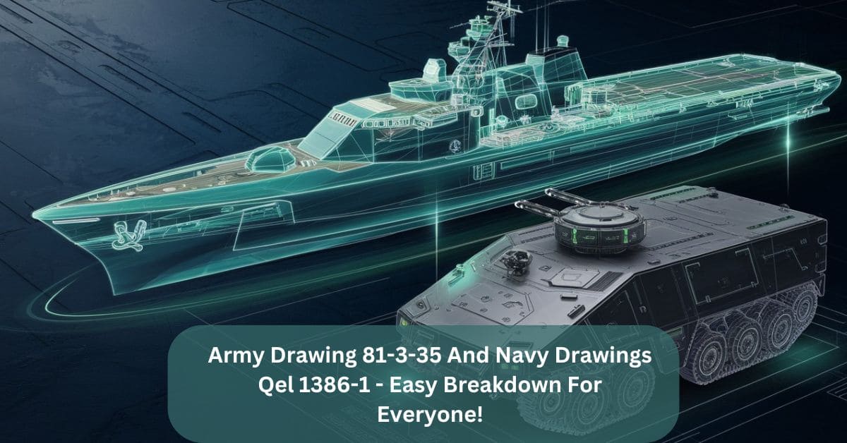 Army Drawing 81-3-35 And Navy Drawings Qel 1386-1 - Easy Breakdown For Everyone!