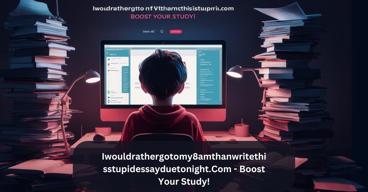 Iwouldrathergotomy8amthanwritethisstupidessayduetonight.Com – Boost Your Study!