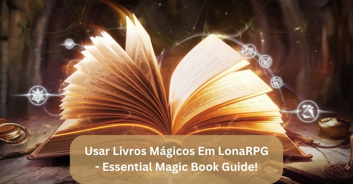 Usar Livros Mágicos Em LonaRPG –  Essential Magic Book Guide!