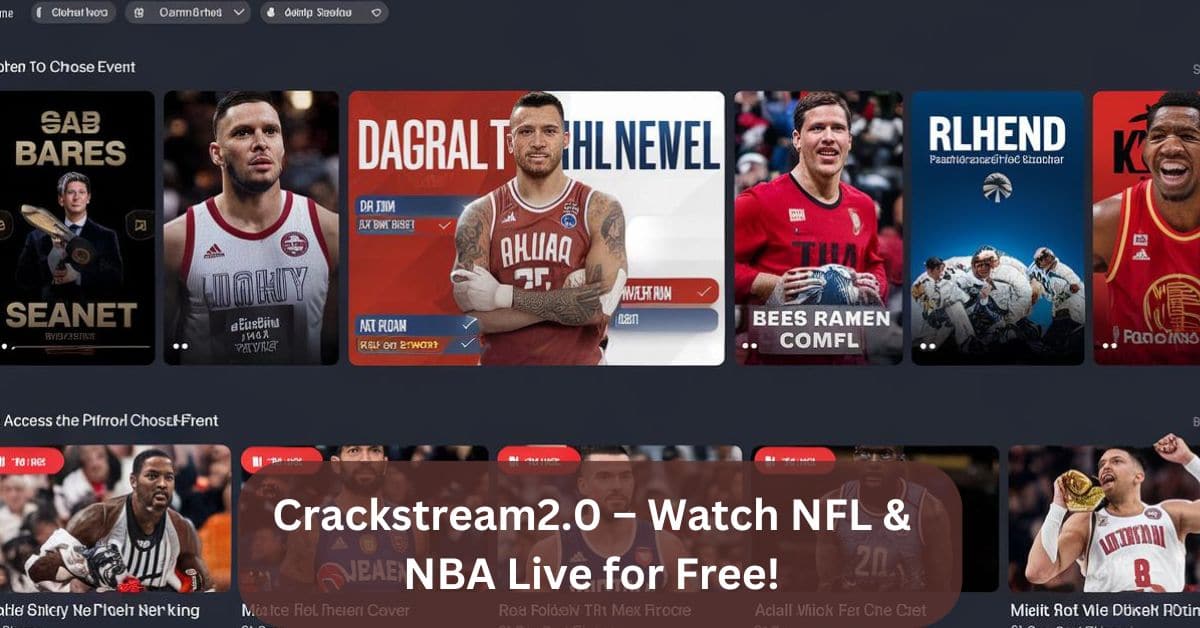 Crackstream2.0 – Watch NFL & NBA Live for Free!