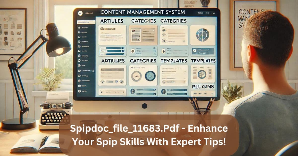 Spipdoc_file_11683.Pdf – Enhance Your SPIP Skills With Expert Tips!